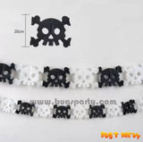 Halloween Crepe Garland Banner