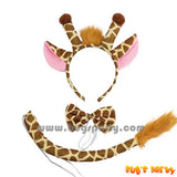 Animal Costume Accessories, Head piece, bow tie and tail