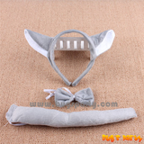 Animal Costume Accessories, Head piece, bow tie and tail