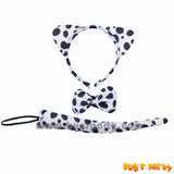 Animal Costume Accessories, Head piece, bow tie and tail