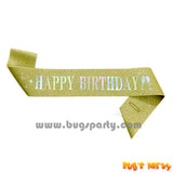 Birthday Sash, Milestone birthday sash