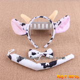 Animal Costume Accessories, Head piece, bow tie and tail