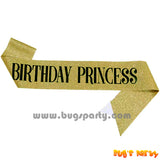 Birthday Sash, Milestone birthday sash