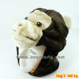 Animal Plush Hat Lion, TIger, Wolf, Elephant, Giraffe, Milk cow, Monkey