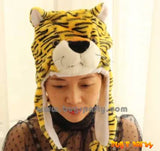 Animal Plush Hat Lion, TIger, Wolf, Elephant, Giraffe, Milk cow, Monkey