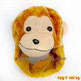 Animal Plush Hat Lion, TIger, Wolf, Elephant, Giraffe, Milk cow, Monkey