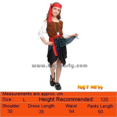 Pirate Girls Costume