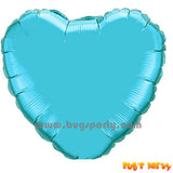 Classic Colors 18 Inch Heart Shaped Foil Balloon
