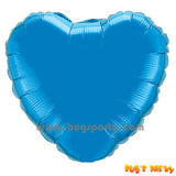 Classic Colors 18 Inch Heart Shaped Foil Balloon