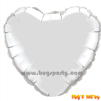 Classic Colors 18 Inch Heart Shaped Foil Balloon
