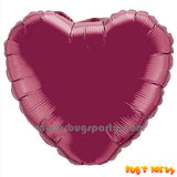 Classic Colors 18 Inch Heart Shaped Foil Balloon