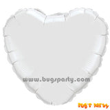 Classic Colors 18 Inch Heart Shaped Foil Balloon