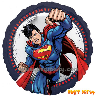Superman foil balloon
