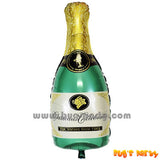 Vintage Champagne bottle shaped balloon