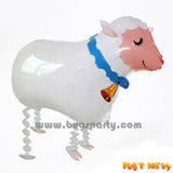 Sheep walking pet animal balloon
