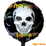 Halloween Balloons, Spider, Jack-O-Lantern, Pumpkin, Mummy, Skull