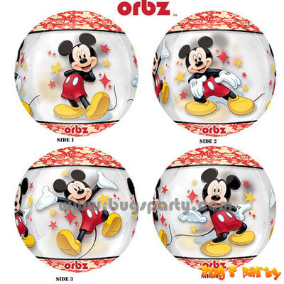 Mickey Portrait ORBZ balloon