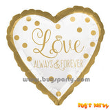 Always and Forever Love balloon