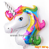 Rainbow color Unicorn balloon