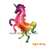 Colorful Unicorn full body shaped foil balloon