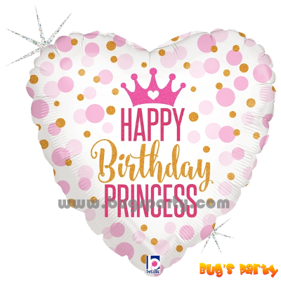 Happy Birthday Princess Balloon