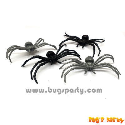 fake black widow spiders assortment