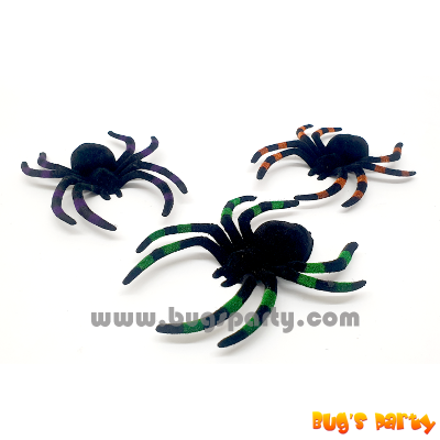 Color stripes Tarantula Spider Halloween prop