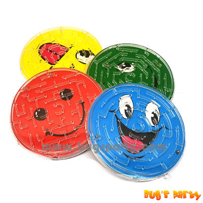 smiley maze face puzzle party favors