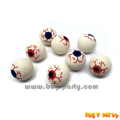 high bouncing balls, eye ball design