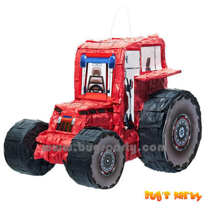 Red Tractor Pinata