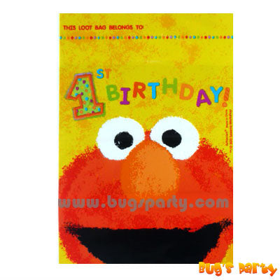 1st Elmo Treat Sacks