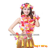 Hawaiian Luau Leis set 5 colors