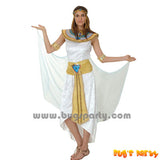 Egyptian Cleopatra white party costume