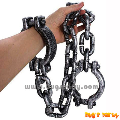 Plastic Handcuff Chain Prop