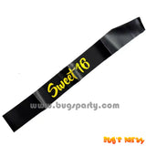 Birthday Sash, Milestone birthday sash