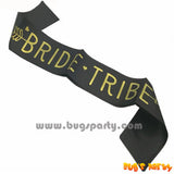 Bride maid black color sash