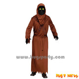 Brown Robe And Fading Eyes Hood