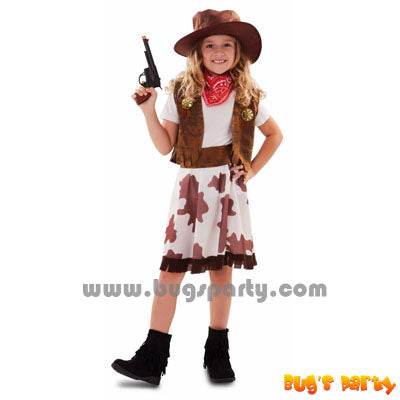 Cowgirl kids costume