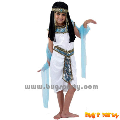 Egyptian girl white costume