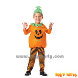 children Pumpkin tunic with pants and hat