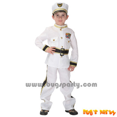 Navy Admiral kids costume