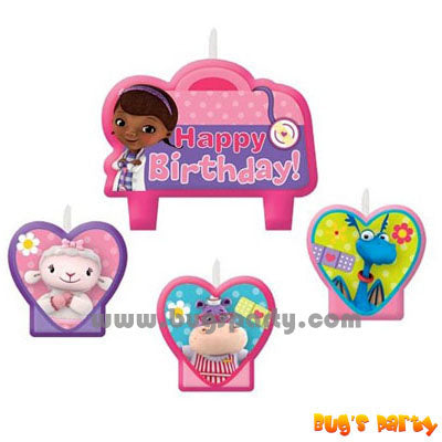 Doc McStuffins Candle Set