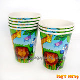 Jungle Animal Cups