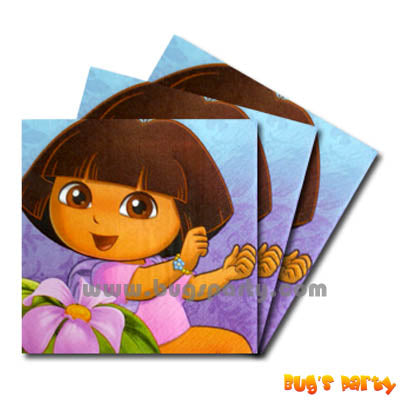 Dora Flower Napkins