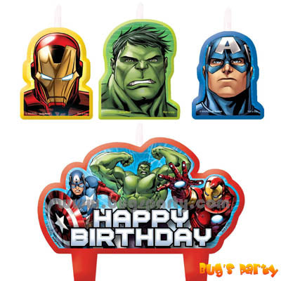 Avengers Candle Set