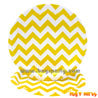 Yellow Chevron Plates