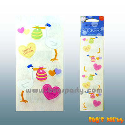 Stickers Chubby Stork