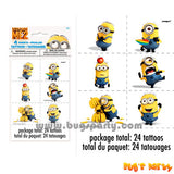 Despicable Me Temp Tattoos