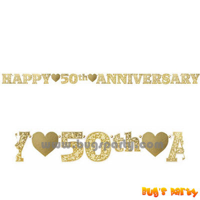 Anniversary Banner 50th