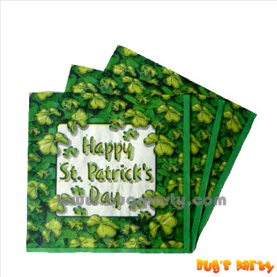 St Patrick Napkins